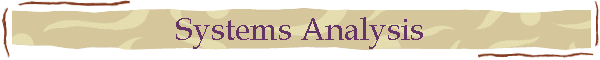 Systems Analysis